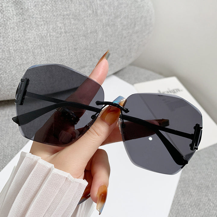 Women futuristic square sunglasses Kalsten