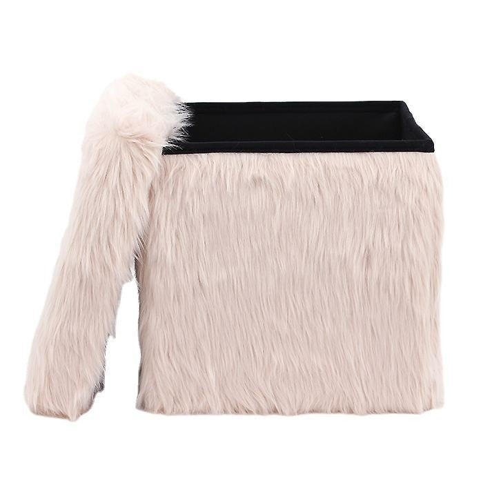 Decorative Plush Ottoman Kalsten
