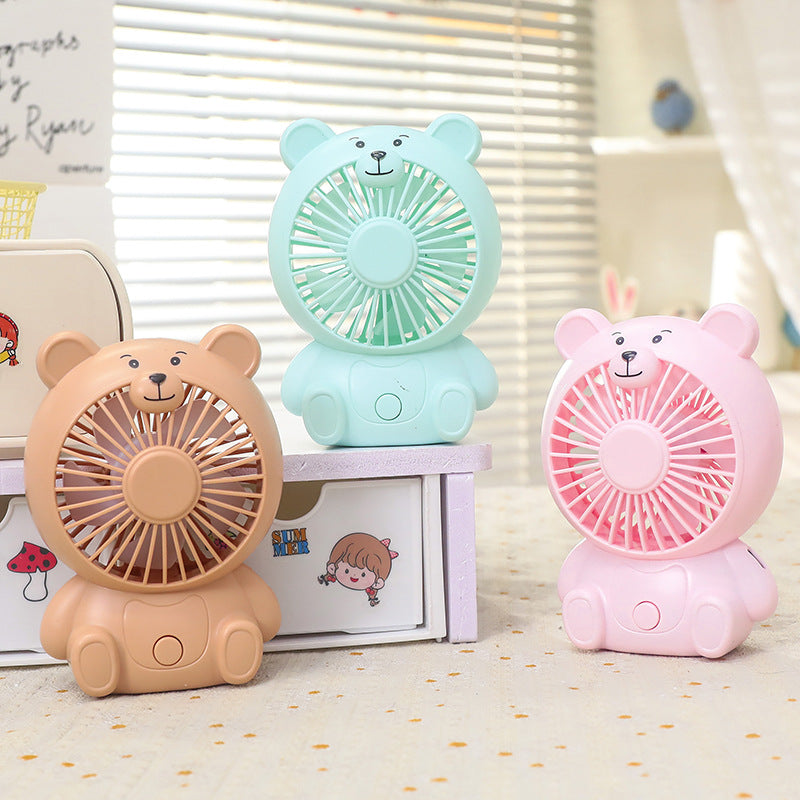 Ladies USB table fan in bear design Kalsten