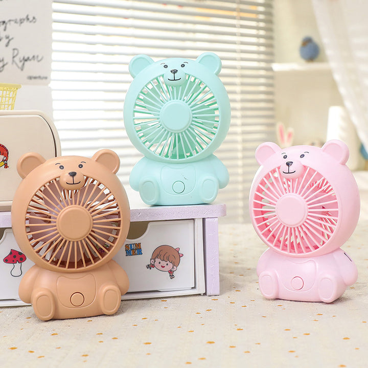 Ladies USB table fan in bear design Kalsten