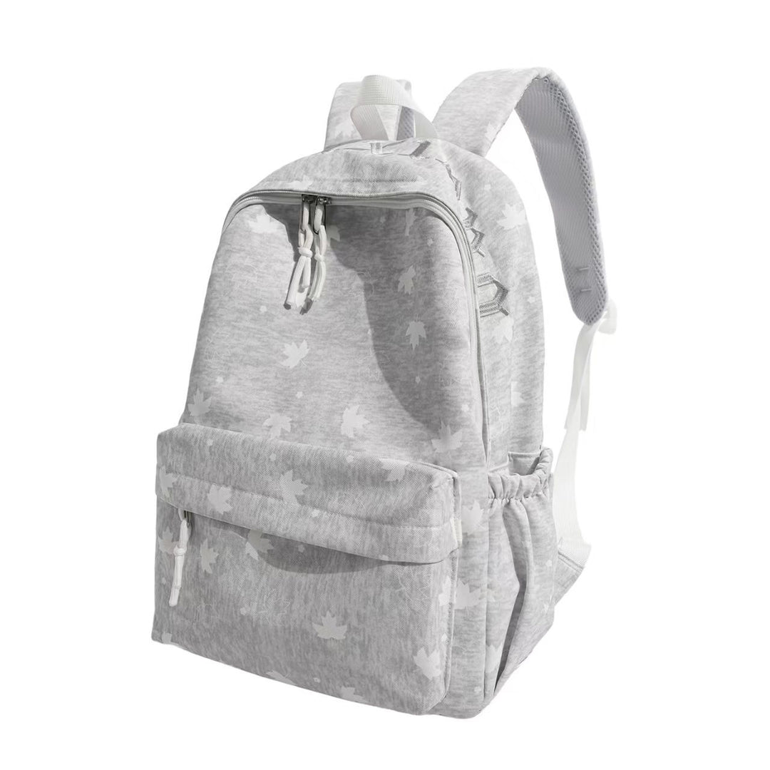 Stylish Leaf-Patterned Backpack Kalsten