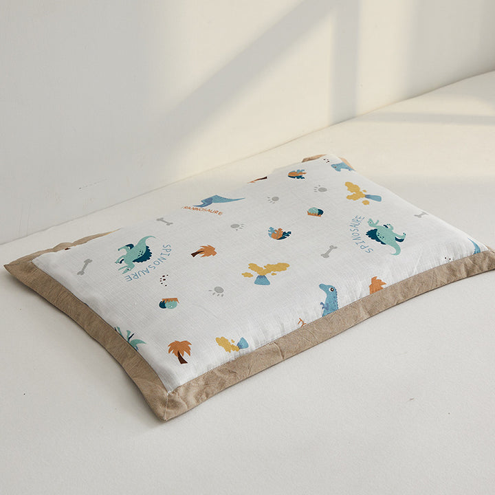 Cozy pillow with colorful rainbow motif Kalsten