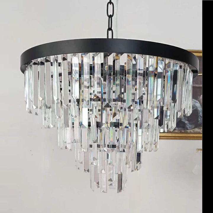 Contemporary Crystal Chandelier