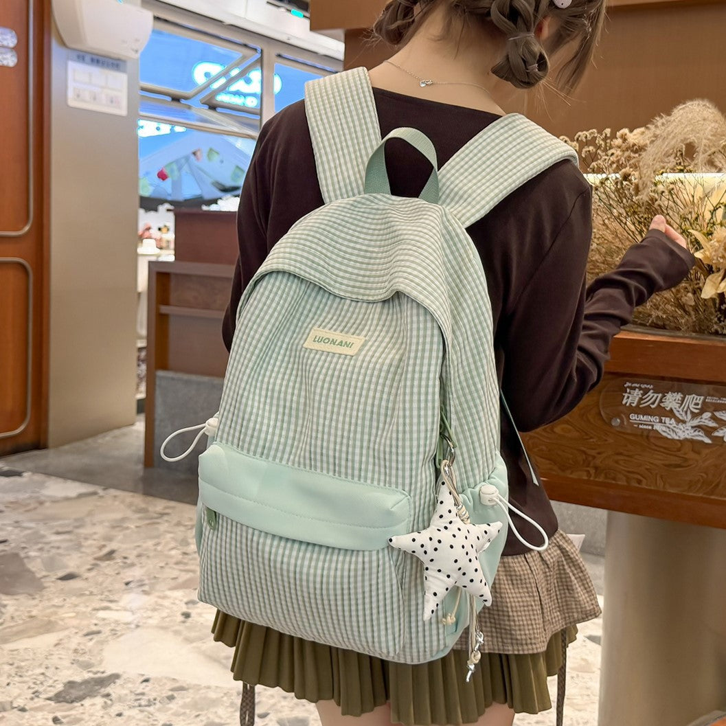 Stylish Striped Backpack Kalsten