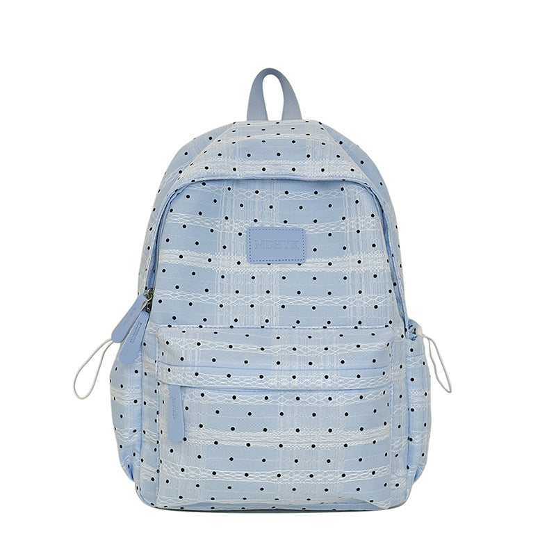 Compact Polka Dot Backpack Kalsten