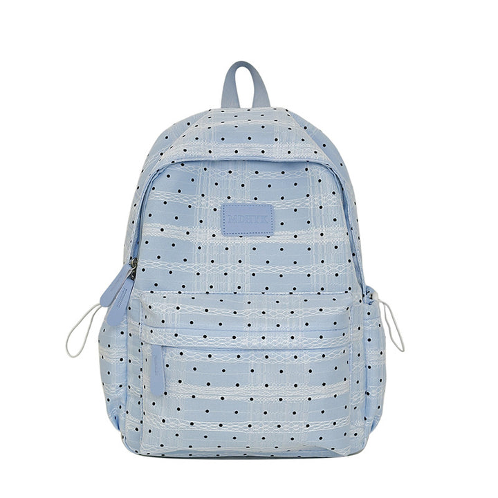 Compact Polka Dot Backpack Kalsten