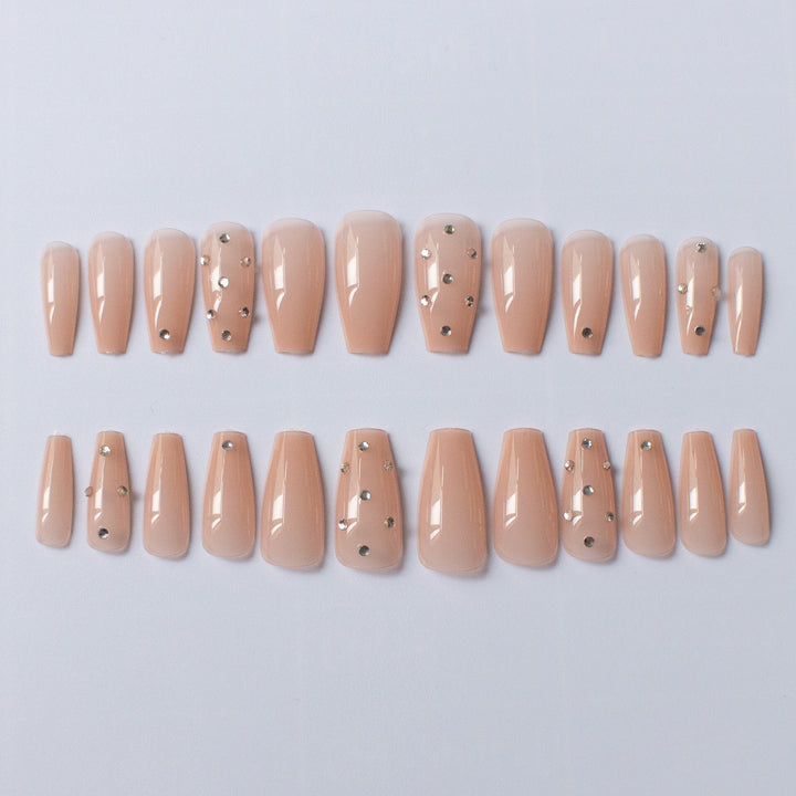 Elegant Stiletto Acrylic Nail Art Set