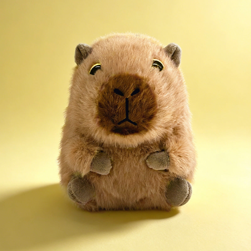 Plush Sitting Dino Cuddler with Ultra-Soft Faux Fur and Embroidered Face Kalsten