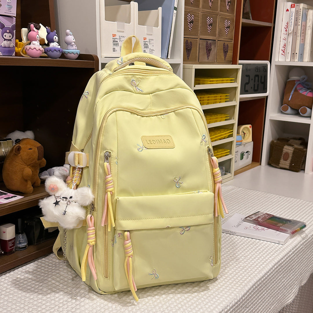 Embroidered Multi-Functional Backpack Kalsten