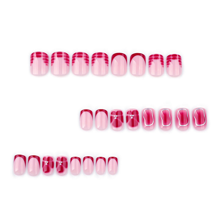 Artful nail art with gradient and glitter Kalsten