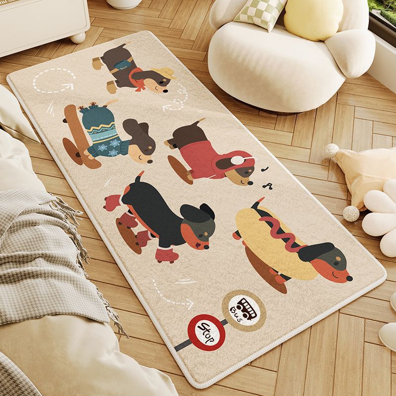 Cute Dog-Themed Area Rug