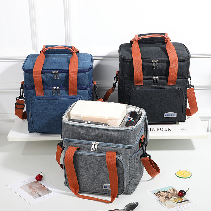 Multi-Compartment Insulated Food Cooler Bag Kalsten