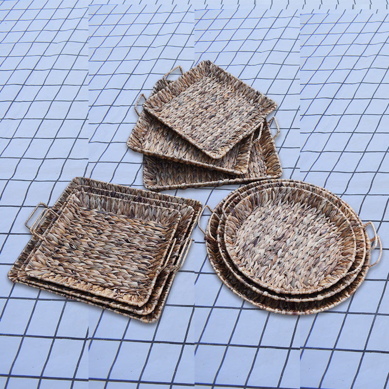 Woven Serving Tray Set Kalsten