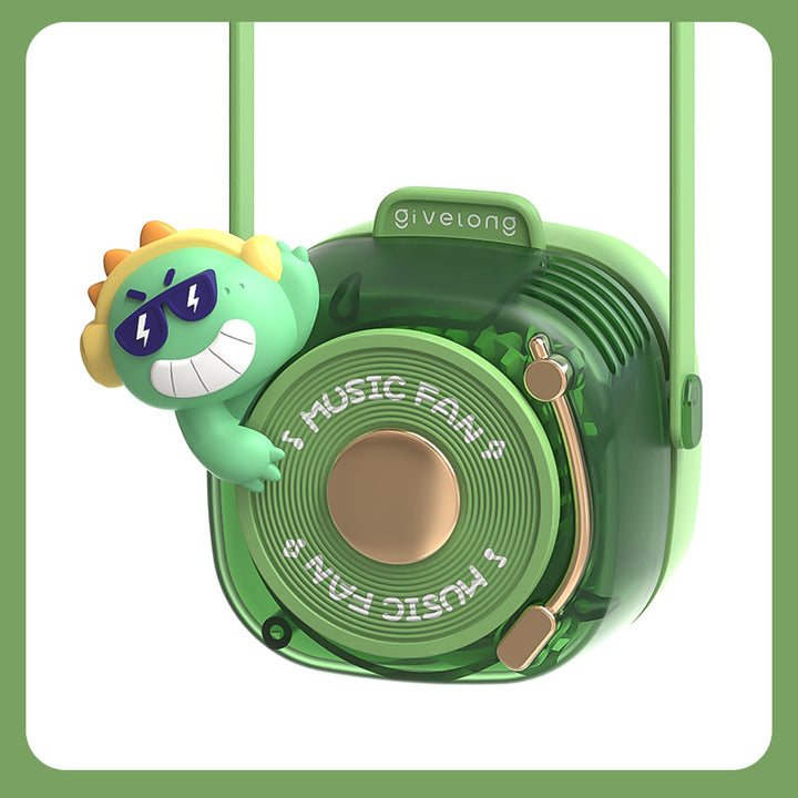Unisex Portable Mini Fan with Animal Motif Kalsten