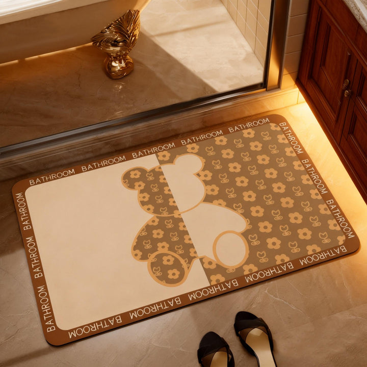 Cute Cartoon Character Bath Mat Kalsten
