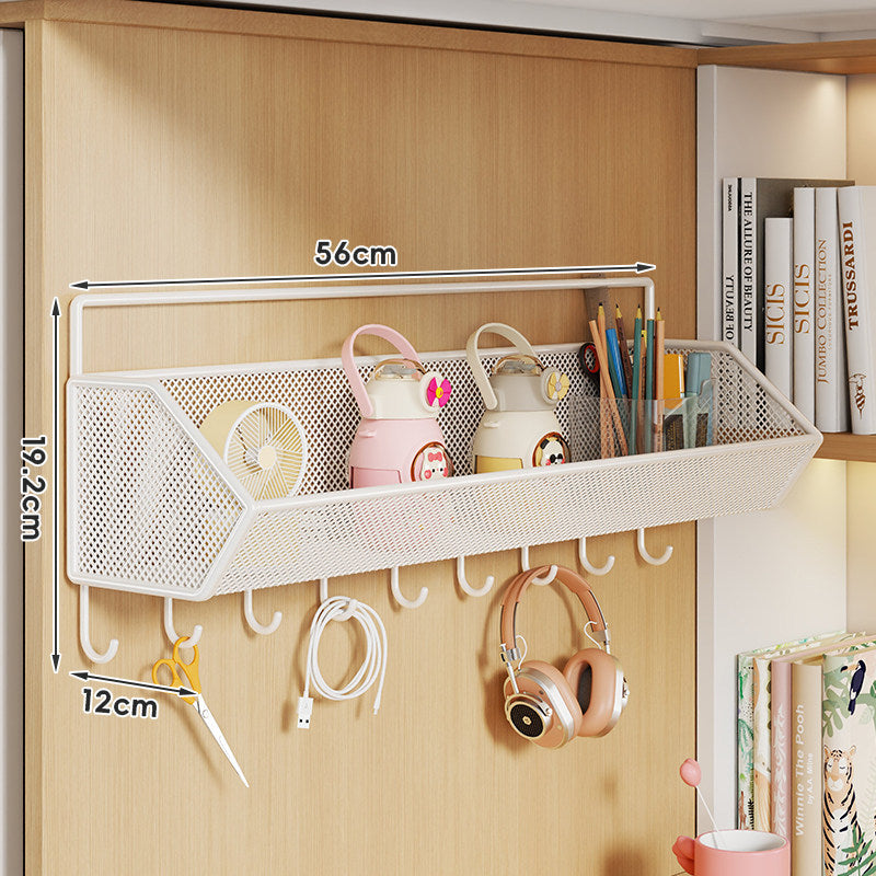 Over-Cabinet Mesh Hanging Storage Basket Shelf Organizer