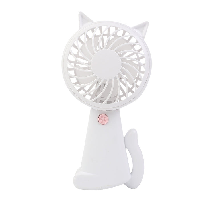 Women's Portable Cat Design Hand Fan Kalsten