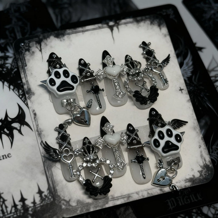 Gothic Charm Nail Art Set