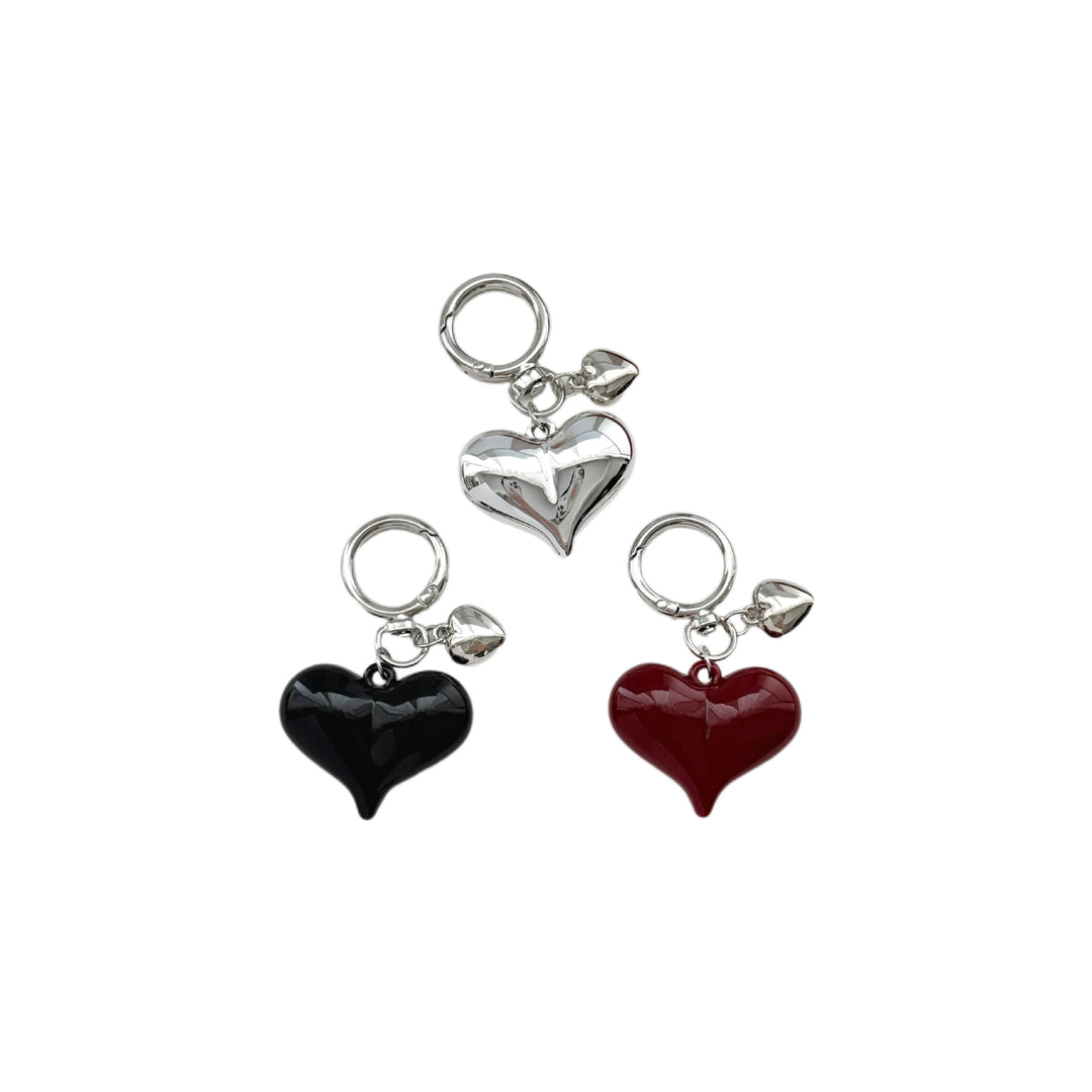 Heart-Shaped Pendant Keychain Kalsten