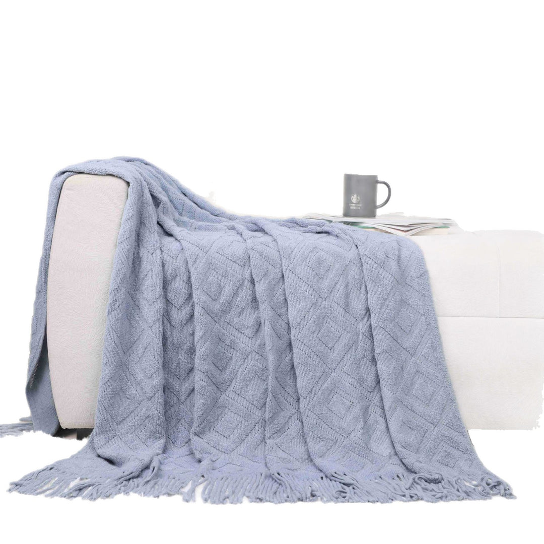 Cozy Knit Throw Blanket Kalsten