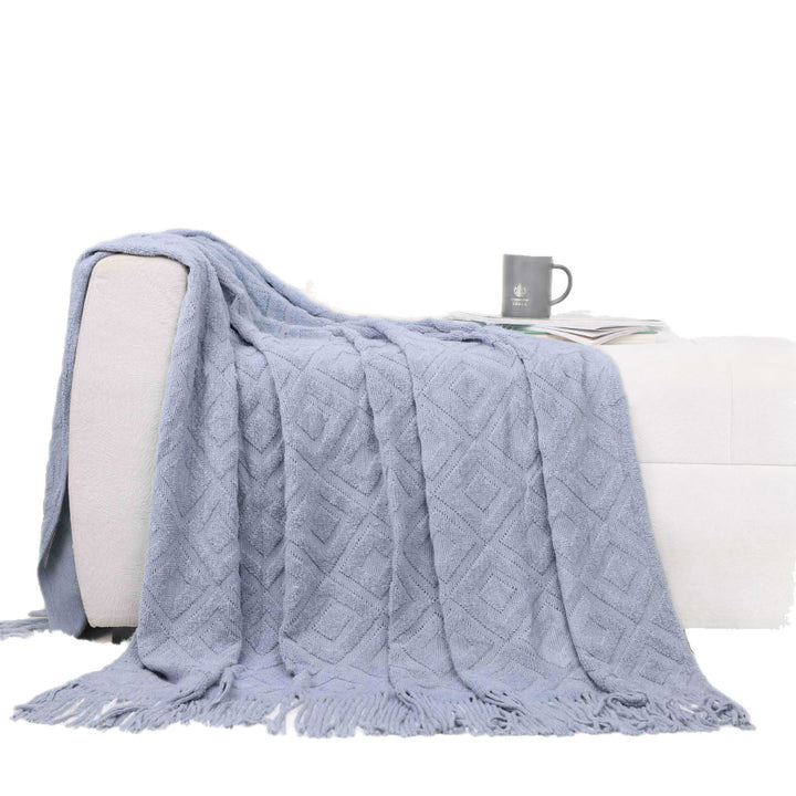 Cozy Knit Throw Blanket Kalsten