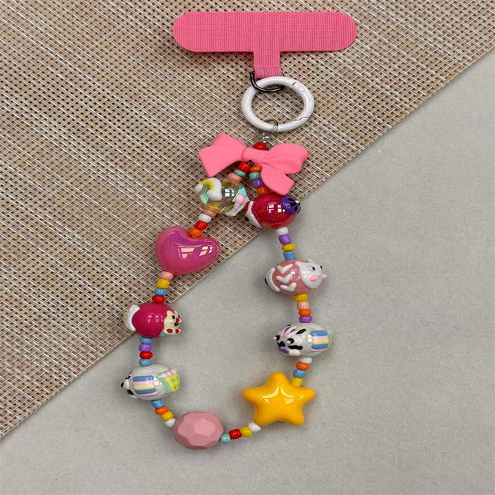 Colorful Beaded Charm Keychain Kalsten 1790135618