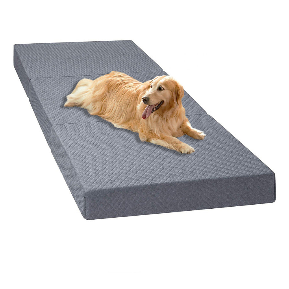 Adjustable Folding Wedge Pillow Dog Bed