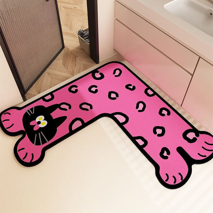 Cat Paw Shaped Bath Mat
