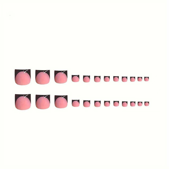 Elegant French Tip Nail Enhancements Kalsten