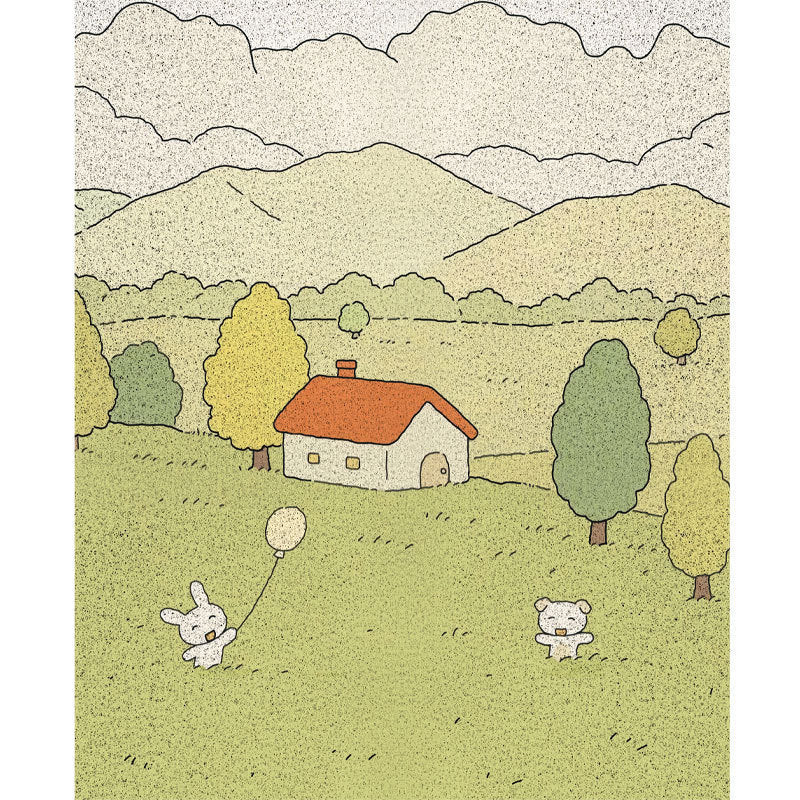 Cartoon-Themed Play Mat