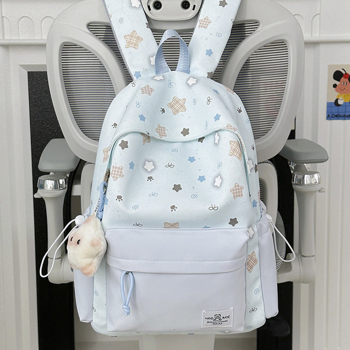 Playful Bunny-Ear Themed Backpack Kalsten