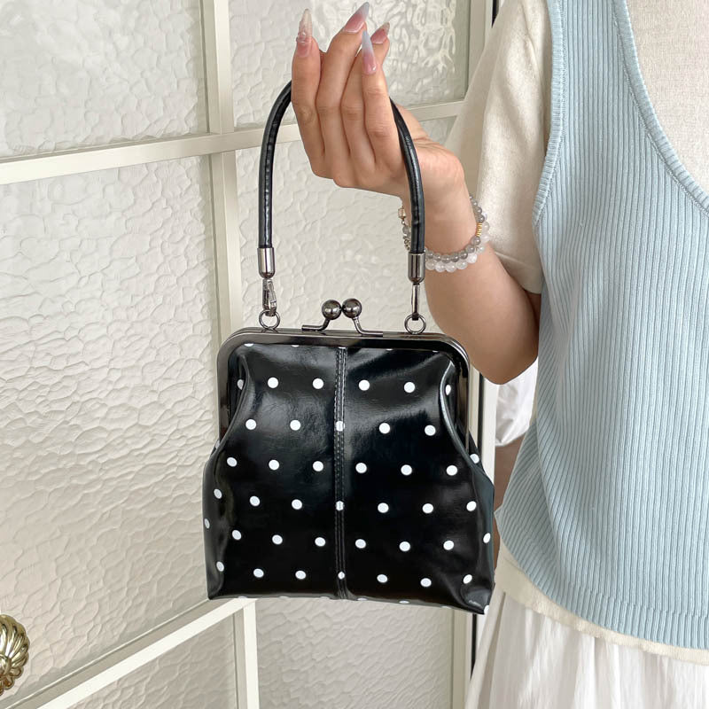 Stylish Polka Dot Handbag
