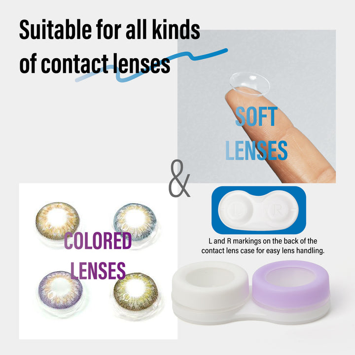Dual-Compartment Contact Lens Storage Case Kalsten 1787048075
