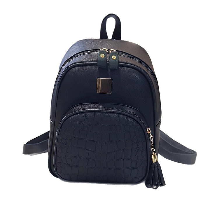 Fashionable backpack with structured material Kalsten