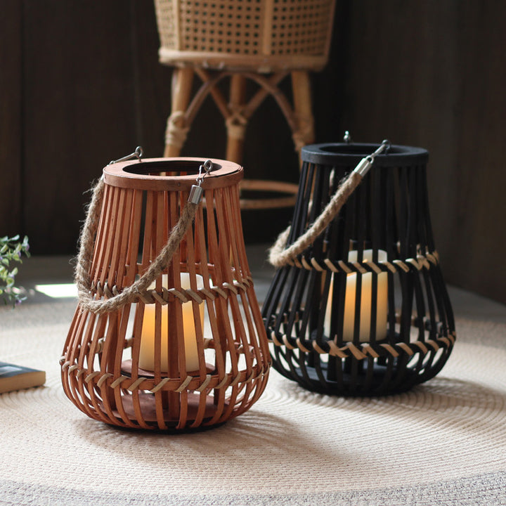 Stylish lantern with hemp handle Kalsten
