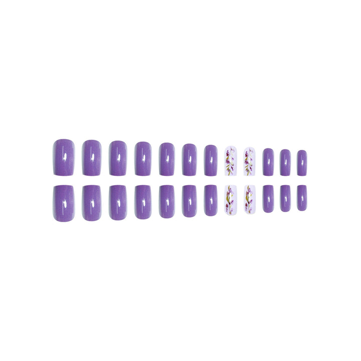 Floral Accent Nail Art Extensions Kalsten
