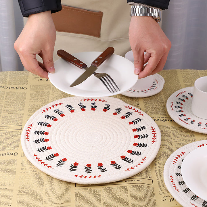 Round tablecloth with mandala pattern Kalsten