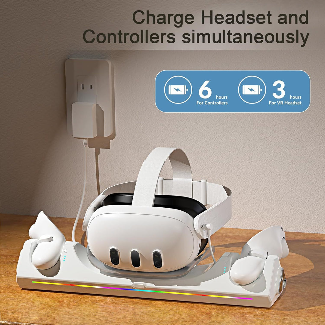 VR-Headset-Charging Station with Rgb Lighting Kalsten