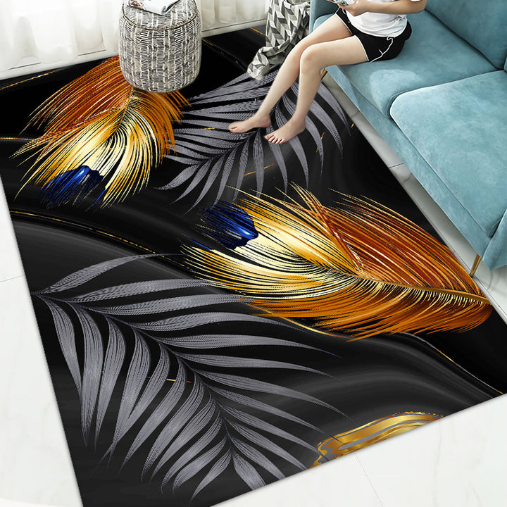 Floral Printed Area Rug Kalsten