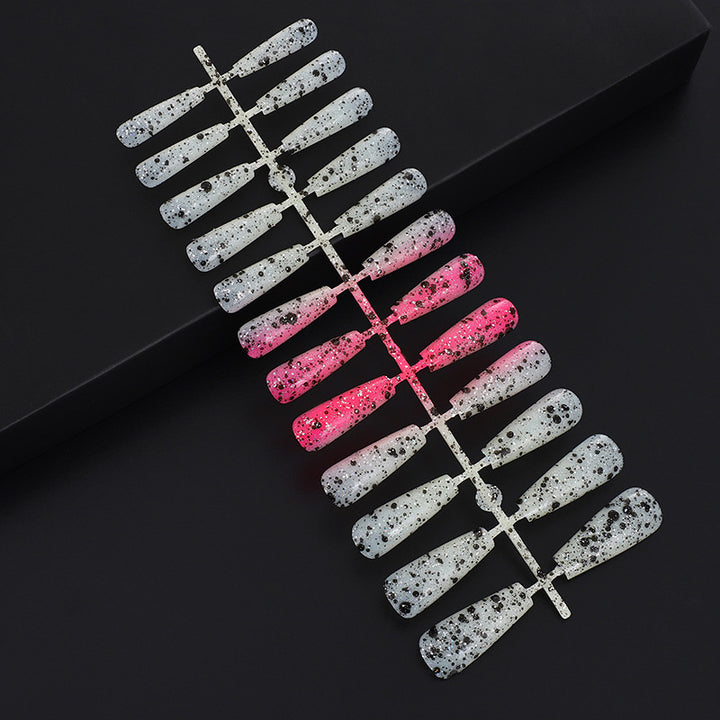 Artificial nails in creative drop design Kalsten