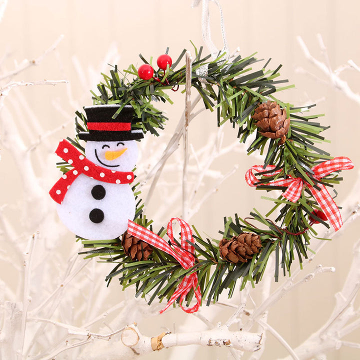 Decorative Snowman Wreath Kalsten