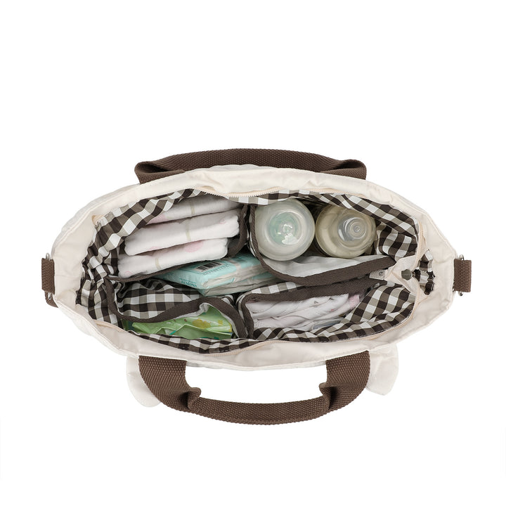 Teddy Bear Motif Tote Bag Kalsten