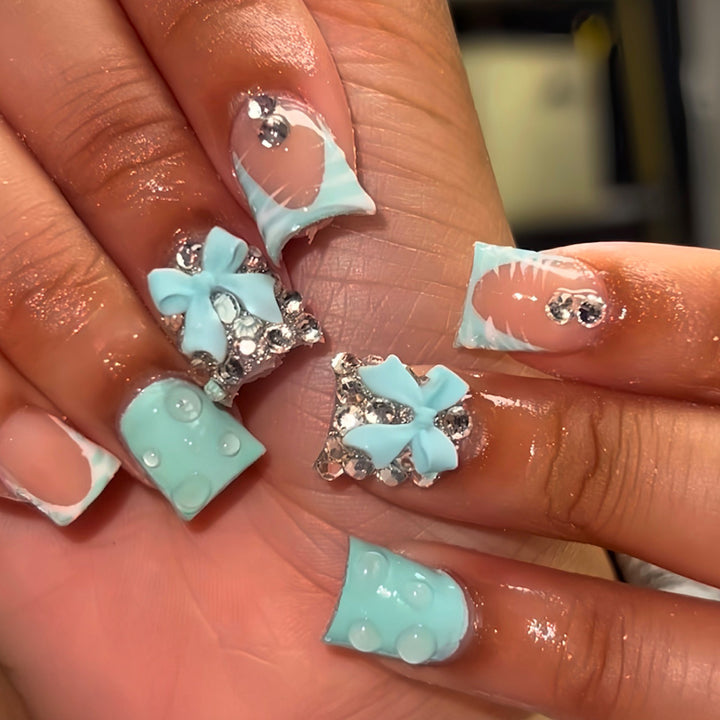 Decorative Bling Nail Enhancements Kalsten