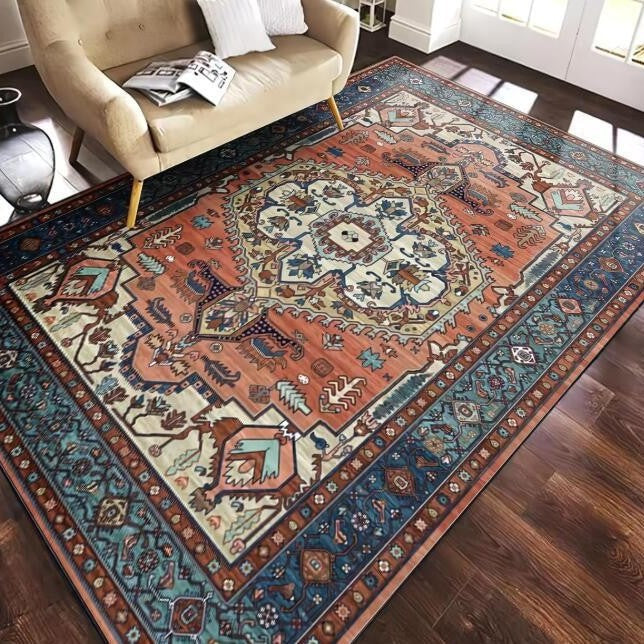 Elegant Vintage-Inspired Area Rug