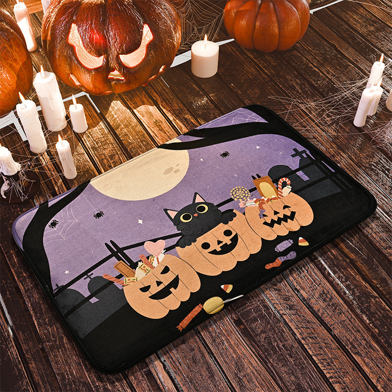 Halloween Themed Bath Mat Kalsten