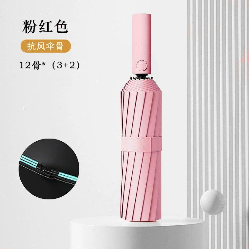 Women's Compact Umbrella with Improved Stability Kalsten