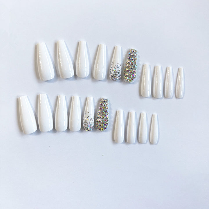 Glamorous Glitter-Infused Press-On Nail Set