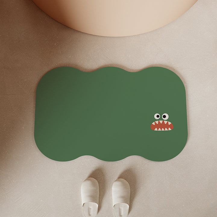 Fun Cartoon Character Bath Mat Kalsten