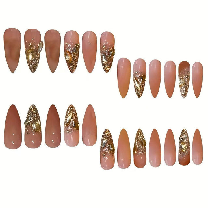 Glamorous Stiletto Nail Art Enhancements Kalsten