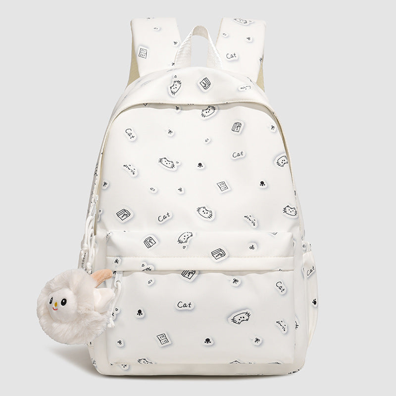 Stylish Polka Dot Casual Backpack Kalsten